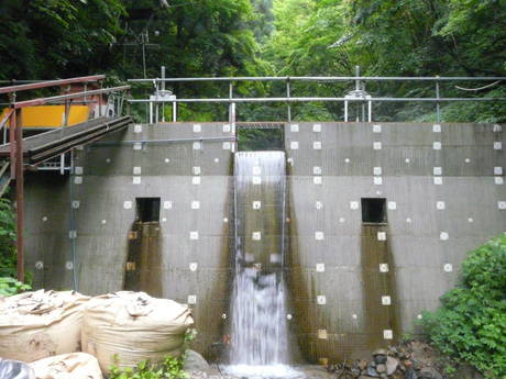 check dam in Hiru dani